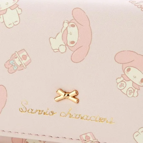 Vista 3 de CANIAN Kuromi - Monedero My Melody con cierre de moda para niñas, Rosado