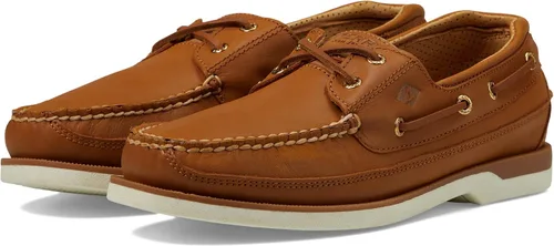 Vista 7 de Sperry Mako - Zapato náutico de piel con 2 ojales para hombre Amaretto