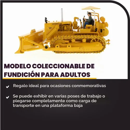 Vista 3 de Diecast Masters 85577 Modelo Cat D7C Tractor a escala 1:50