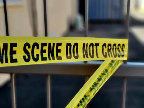 Vista 7 de Crime Scene cinta, 100 pies rollo.