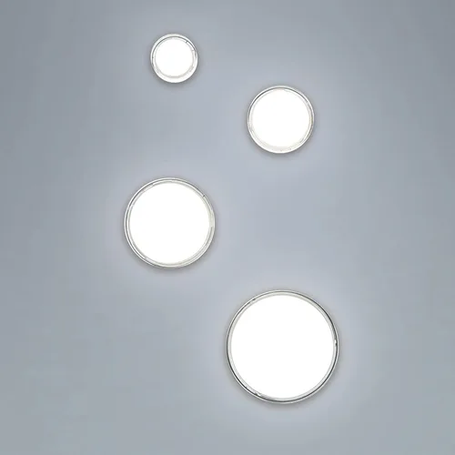 Vista 3 de WAC Lighting dweLED, punto 6in LED redondo montaje empotrado 3500K en acero inoxidable