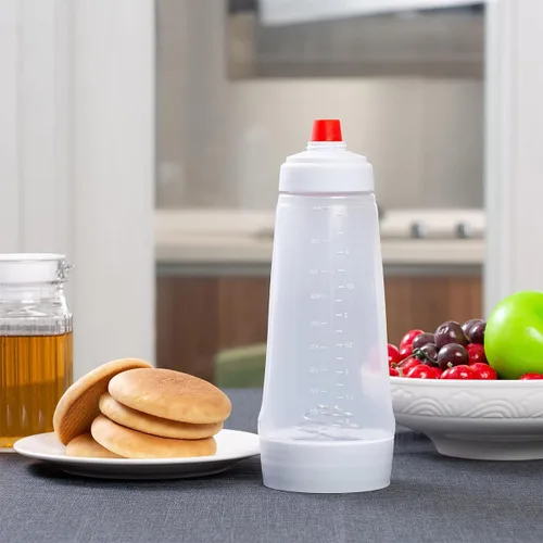 Vista 2 de Dispensador de masa para panqueques, dispensador de mezcla para panqueques con BlenderBall para panqueques, crepes, gofres, magdalenas, Qatayef