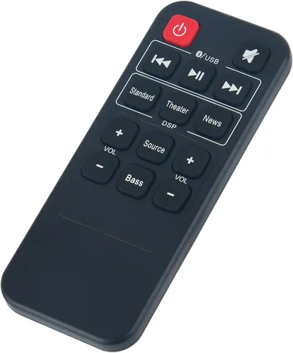 Vista 3 de RMT-HSB318 RMTHSB318 Reemplazo de control remoto para Insignia Barra de sonido Barra de sonido Altavoz de cine en casa NS-HSB318 NSHSB318