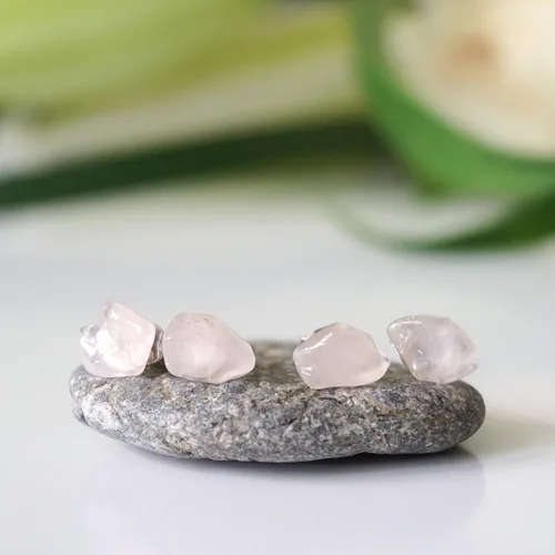 Vista 7 de Pendientes de tuerca de cristal de piedra natal aleternativa para mujer y hombre