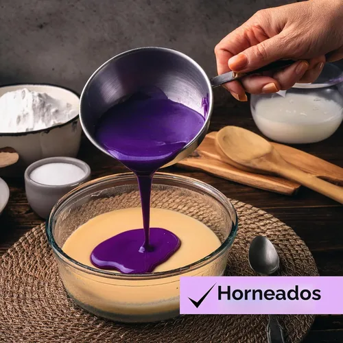 Vista 7 de Ube - Extracto aromatizante de ñame morado tamaño restaurante por Butterfly 1 litro, 34 onzas líquidas Restaurant Size, 34 Fl Ounce, Filipino Ube