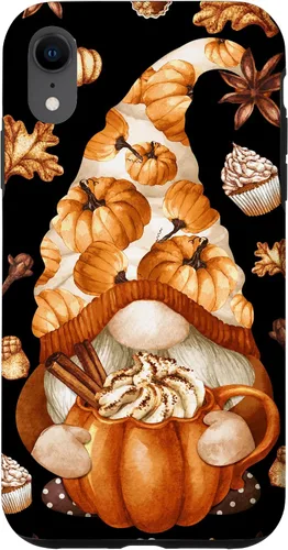 Vista 25 de Cute Fall Yall Pattern Thanksgiving Gnome Love Pumpkin Spice Case for iPhone 17