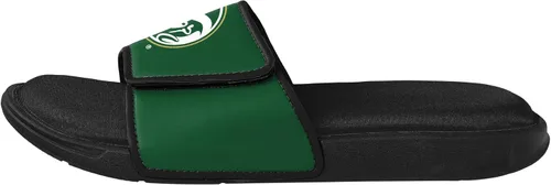 Vista 209 de FOCO Sandalias deportivas de espuma para ducha con logotipo de equipo universitario de la NCAA para hombre