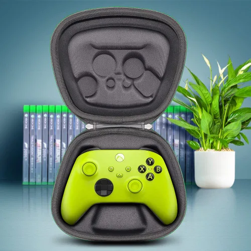 Vista 2 de sisma Carry Case Compatible with Xbox Series XS & Core Wireless Controller Hard Shell Home Safekeeping Travel Protective Cover Storage Case Carrying