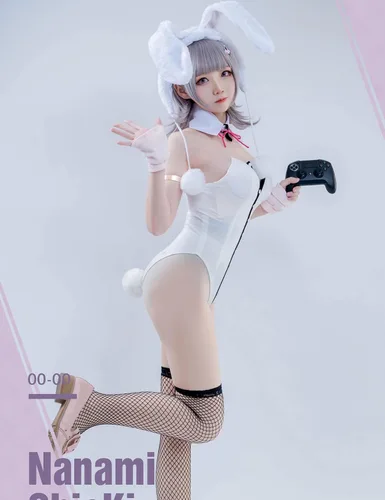 Vista 6 de LTAKK Traje cosplay de conejita, disfraz de anime estilo criada