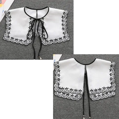 Vista 2 de YEKEYI - Collar con cuello falso desmontable para mujer y niña