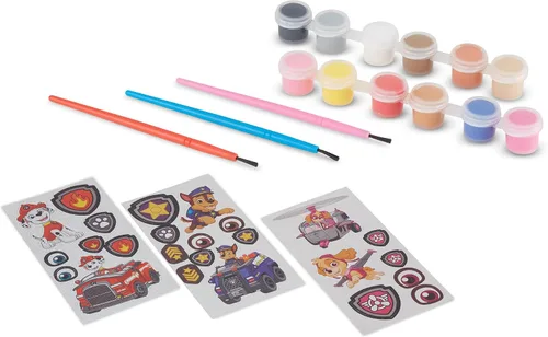 Vista 4 de Melissa & Doug - Juego de manualidades de la Patrulla Canina - 3 figuras para decorar tu propio cachorro
