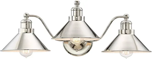 Vista 16 de Kira Home Welton - Aplique de pared industrial moderno de granja de 11 pulgadas para baño