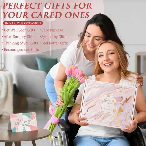 Vista 2 de Regalos para mujeres, regalos de cumpleaños inspiradores para mujeres, paquete de cuidado personal, cestas de regalo para amigos después
