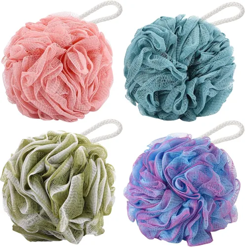 Vista 15 de Paquete de 4 esponjas lufa para ducha, 2.12 oz/pcs