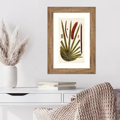 Vista 4 de Amanti Art Vision Studio - Lienzo decorativo para pared, 24 x 17 pulgadas, variedades de hojas VI por Vision Studio, arte de pared de naturaleza