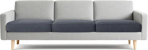 Vista 16 de CHUN YI - Funda elástica para cojín de sofá mediano, funda de asiento de sofá para mascotas, adecuada para sillón y sofá biplaza con tela lavable