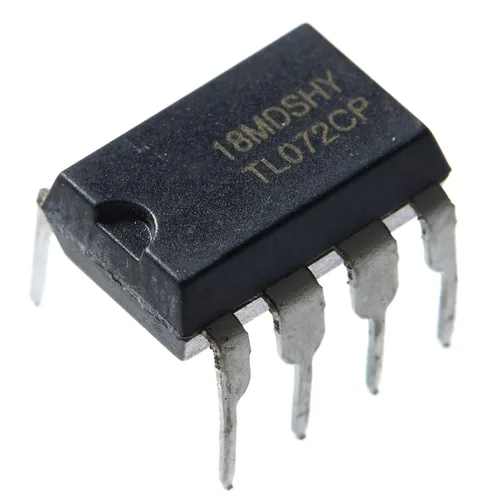 Vista 2 de 20pcs TL072 072 Bajo Ruido JFET Dual Op-Amp Amplificadores Operacionales IC Chip, DIP-8. Bajo nivel de ruido