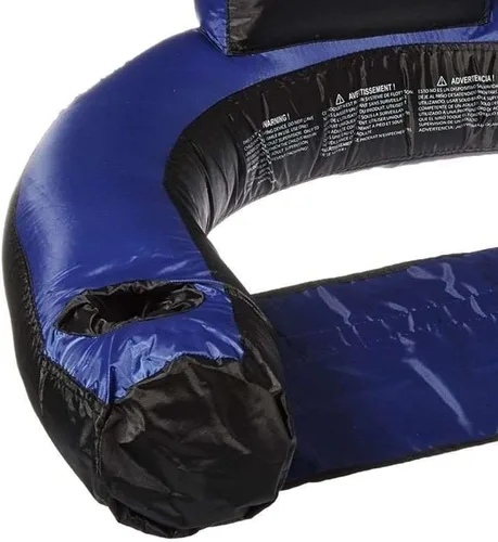 Vista 3 de Swimline Flotador inflable de nailon para piscina con asiento en U (paquete de 3)