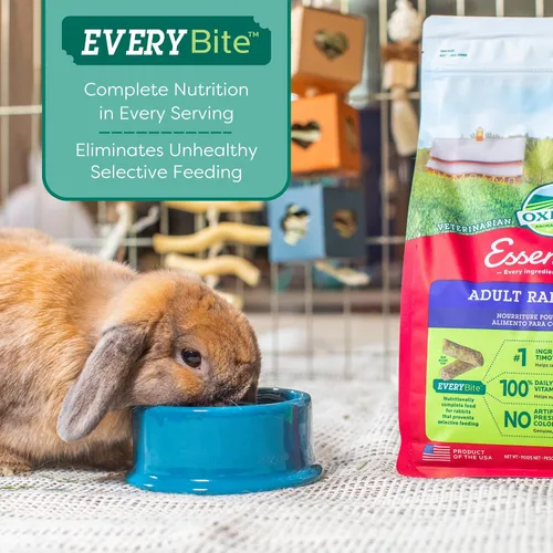 Vista 4 de Oxbow Essentials, alimento básico para la salud del conejo adulto