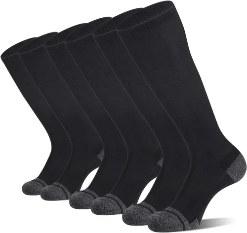Vista 18 de CS CELERSPORT Paquete de 2 / 3 calcetines de béisbol para jóvenes, niños y adultos, calcetines de fútbol de sóftbol sobre la pantorrilla