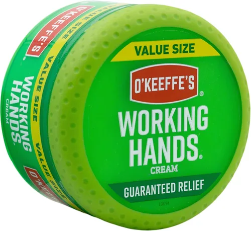 Vista 3 de O'Keeffe's K0350002-5 Crema de Manos Working Hands en Tarro (Paquete de 5), 3.2 oz
