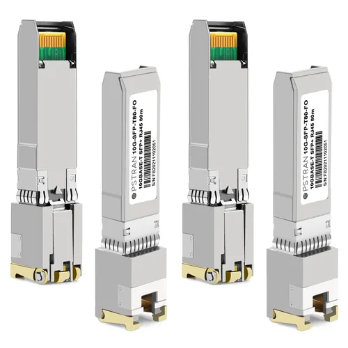 Vista 45 de Módulo transceptor de cobre 10GBASE-T SFP+ RJ45 compatible con Arista SFP-10GE-T 10G SFP+ 98.4 ft Cat6a/7