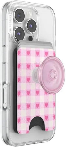 Vista 20 de PopSockets Cartera adhesiva para teléfono y tarjetero con agarre, púrpura - Aura
