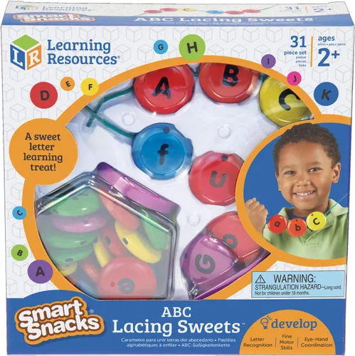 Vista 3 de Learning Resources Smart Snacks ABC Lacing Sweets