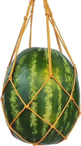 Vista 2 de Bootstrap Farmer Hamacas de melón, paquete de 10 cunas, redes para melones, perfectas para cultivar melón, melón, sandía, pepinos