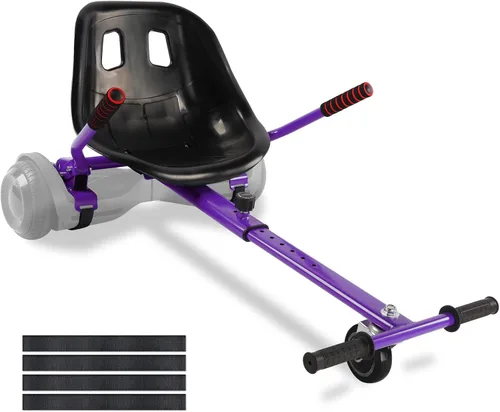 Vista 15 de Accesorio de asiento para aeropatineta, para aeropatinetas de 6.5 pulgadas, 8 pulgadas, 10 pulgadas, carrito de hover para niños y adultos