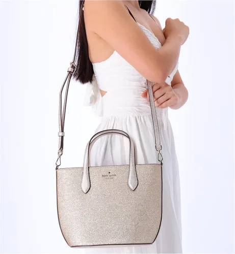 Vista 8 de Kate Spade Glitter Glimmer - Bolso cruzado con cremallera pequeña