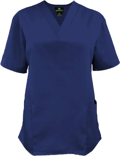 Vista 4 de Natural Uniforms Conjunto de ropa quirúrgica unisex (conjunto de ropa de trabajo estándar)