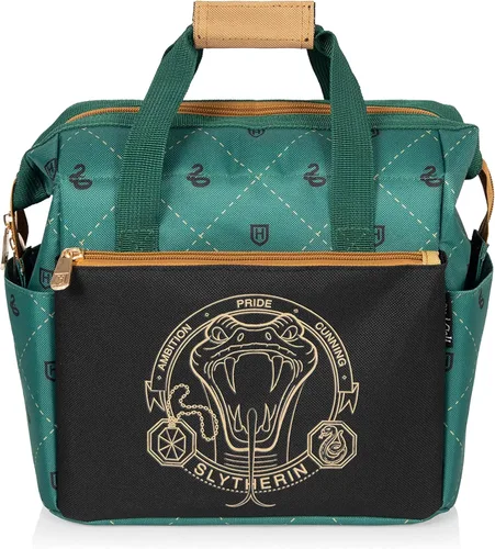 Vista 11 de PICNIC TIME DC Comics Batman Bat-Signal On The Go Bolsa de Almuerzo, Lonchera Enfriadora Suave, Bolsa de Almuerzo Aislada, (Negro)