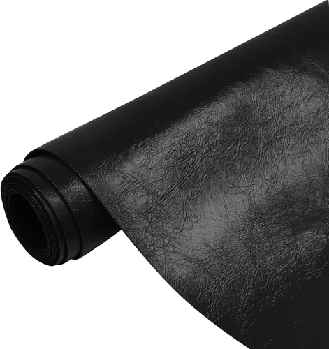 Vista 8 de Tela de piel sintética suave e impermeable, material sintético marino inodoro, fácil de limpiar y resistente a desgarros para cubierta, reparación