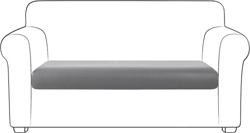 Vista 47 de Yates Home Funda de cojín de piel sintética para sofá, impermeable, elástica, para asiento de caravana, sofá biplaza, protector de muebles, funda