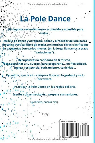 Vista 2 de Pole Dance Cómo he progresado 100 páginas Planea tus figuras Trick Inversión Transición Trabajo en el suelo Formato 15 X 21 cm Para