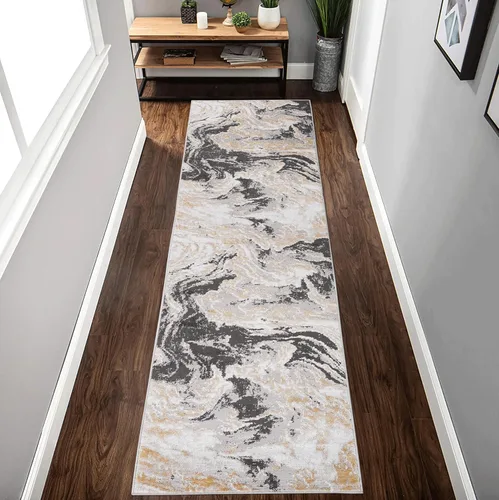 Vista 55 de NAAR PAYAS - Alfombra de área de 2 x 3 pies, diseño geométrico beige para sala de estar, dormitorio y comedor