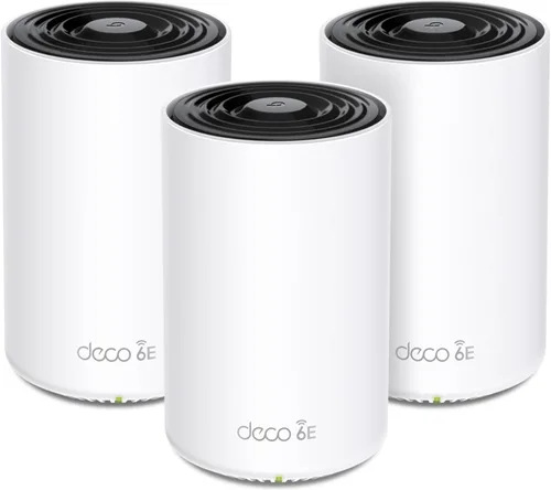 Vista 18 de TP-Link Deco 7 Pro BE63 Tri-Band WiFi 7 BE10000 Sistema de malla para todo el hogar - 6-Stream 10 Gbps, 4 puertos de 2.5G con cable de retroceso, 4