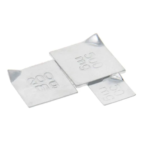 Vista 3 de Utoolmart Pesos de báscula Calibración 500mg-10mg 6pcs M2 Clase Pesos de Calibración Caja de Aluminio
