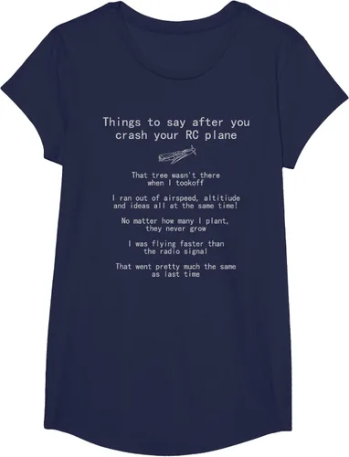 Vista 30 de Cosas que decir cuando te estrellas con tu camiseta RC Plane hobby