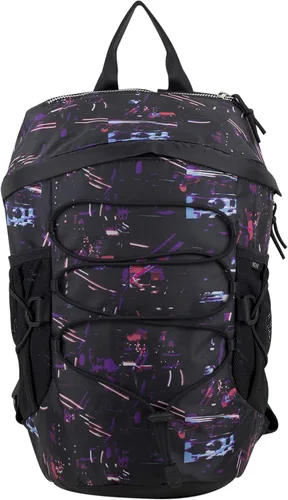Vista 2 de BODHI Colección Athleisure, Mochila Midi - Estampado Sensorial NegroLigero