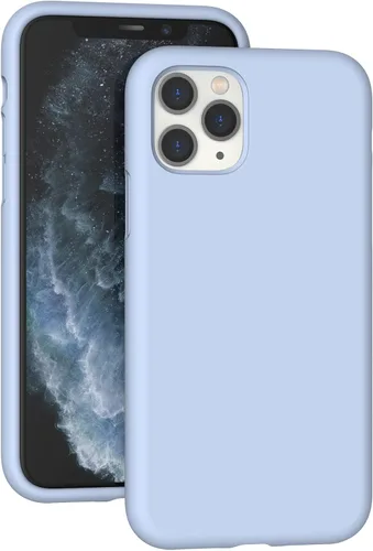 Vista 237 de Funda de silicona líquida compatible con iPhone 12 Pro Max 6.7 pulgadas, funda de gel de protección completa con forro de microfibra, funda