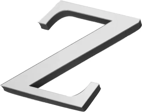 Vista 25 de PATIKIL Adhesivos de pared de acrílico 3D con letras S autoadhesivas para decoración del hogar, letrero artístico, para bricolaje, decoración