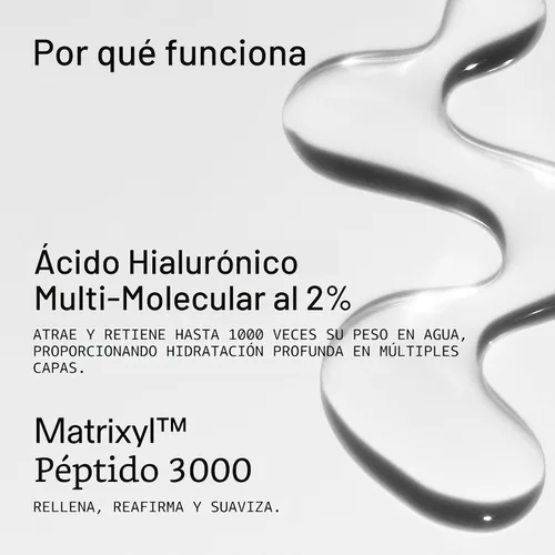 Vista 5 de The INKEY List Suero de ácido hialurónico: proporciona una hidratación profunda instantánea y duradera, rellena la piel seca, vegano y adecuado