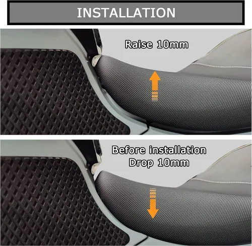 Vista 3 de PSLER Kit de reducción de altura de asiento de motocicleta para 1250GS Adventure 2019-2022, para R1250 GS ADV 19-22, para R1250RT R1200GS LC R1200RT