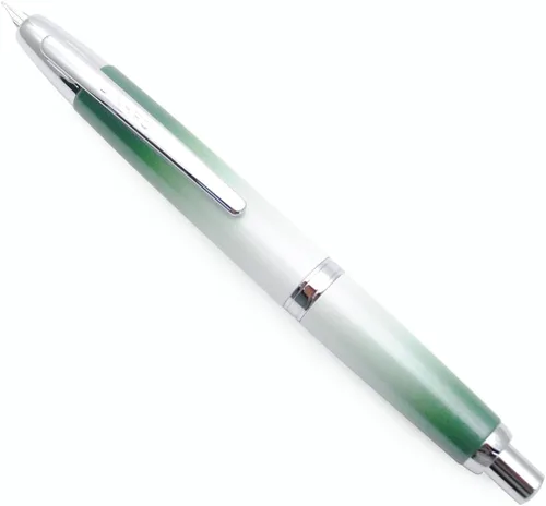 Vista 22 de JINHAO 10 Press Pluma estilográfica retráctil de metal con convertidor de tinta (punta EF 0.38mm, color rojo ágata)
