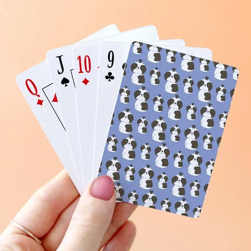 Vista 4 de CafePress Shih Tzu Dog Lover - Juego de cartas de tamaño estándar