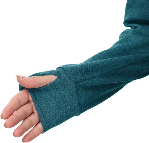 Vista 77 de TBMPOY Chaquetas con capucha y protección solar UPF 50+ para mujer, ligeras, de manga larga, para senderismo, exteriores, con cremallera completa