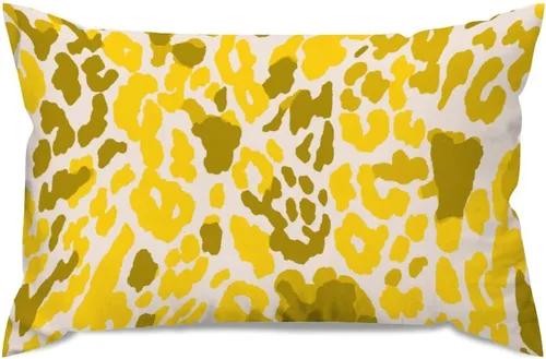 Vista 77 de ArogGeld Funda de almohada para sofá, guepardo y leopardo, estampado de leopardo, funda de cojín decorativa de granja para sala de estar