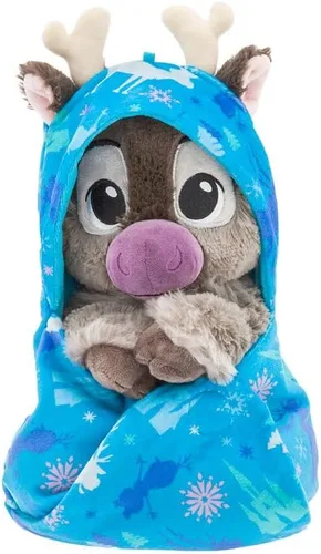 Vista 6 de Disney Store Colección Unisex para Niños Bebés: Peluche de Ángel en Pañal con Características Detalladas de Felpa - Juguete Suave Oficial - Animales